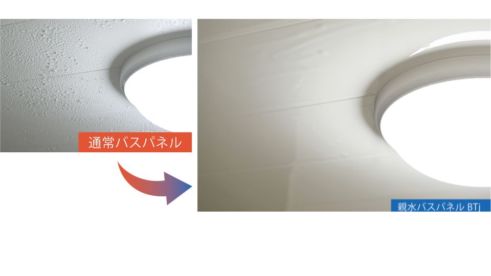 バスパネルBTj　親水バスパネル