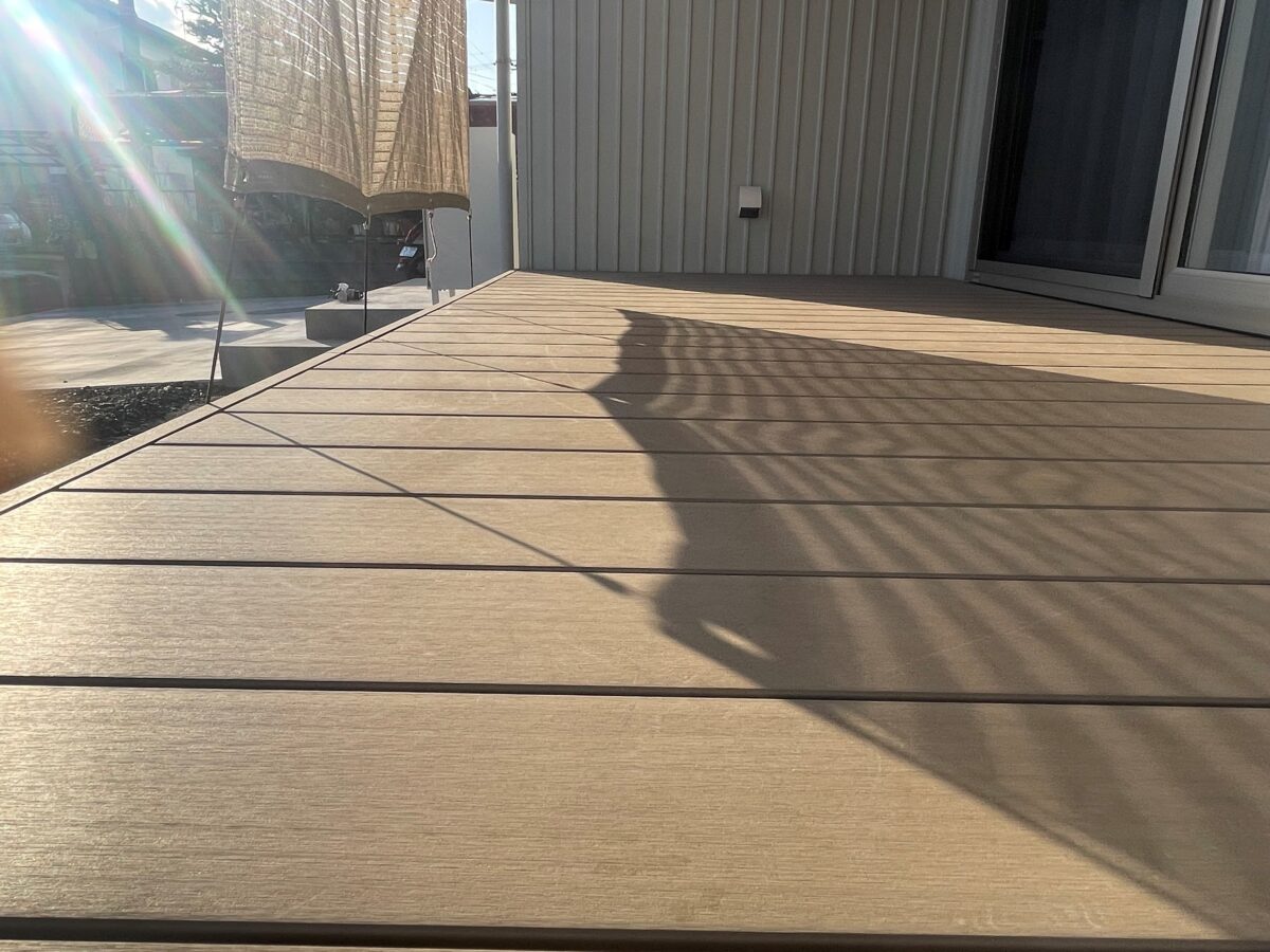 【プラスッドソライエデッキ事例】一般住宅